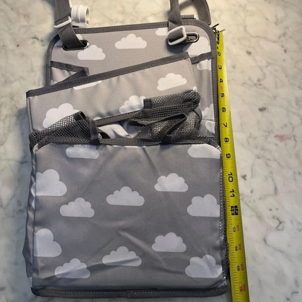 2 way attached Car seat back travel bag for kids